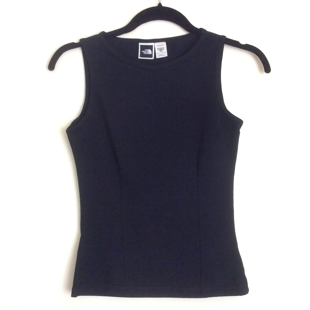 Vintage The North Face Women’s Black Fitted Tank Size S-M Outdoor Activewear